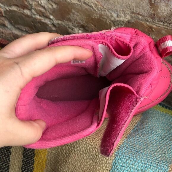 Girls Pink winter snowboots - Picture 9 of 9